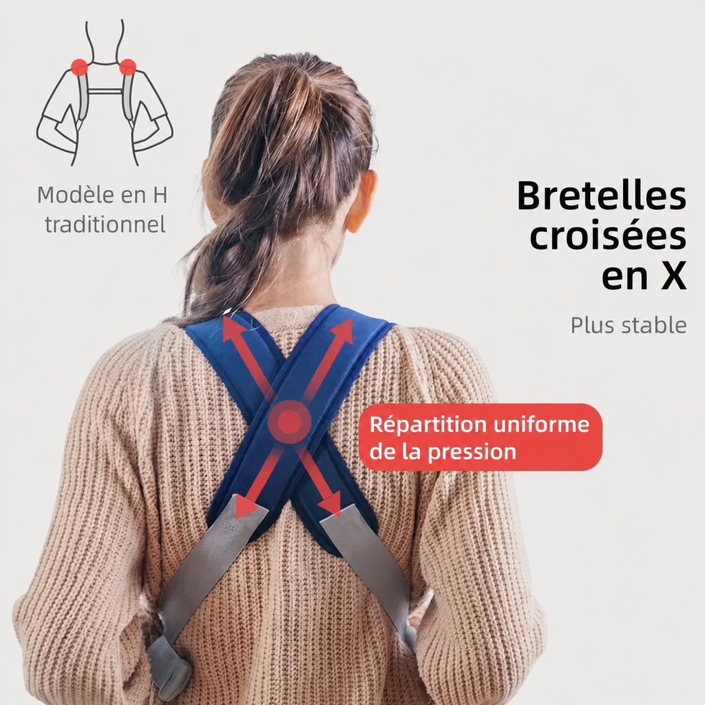 Porte-bébé polyvalent 4-en-1