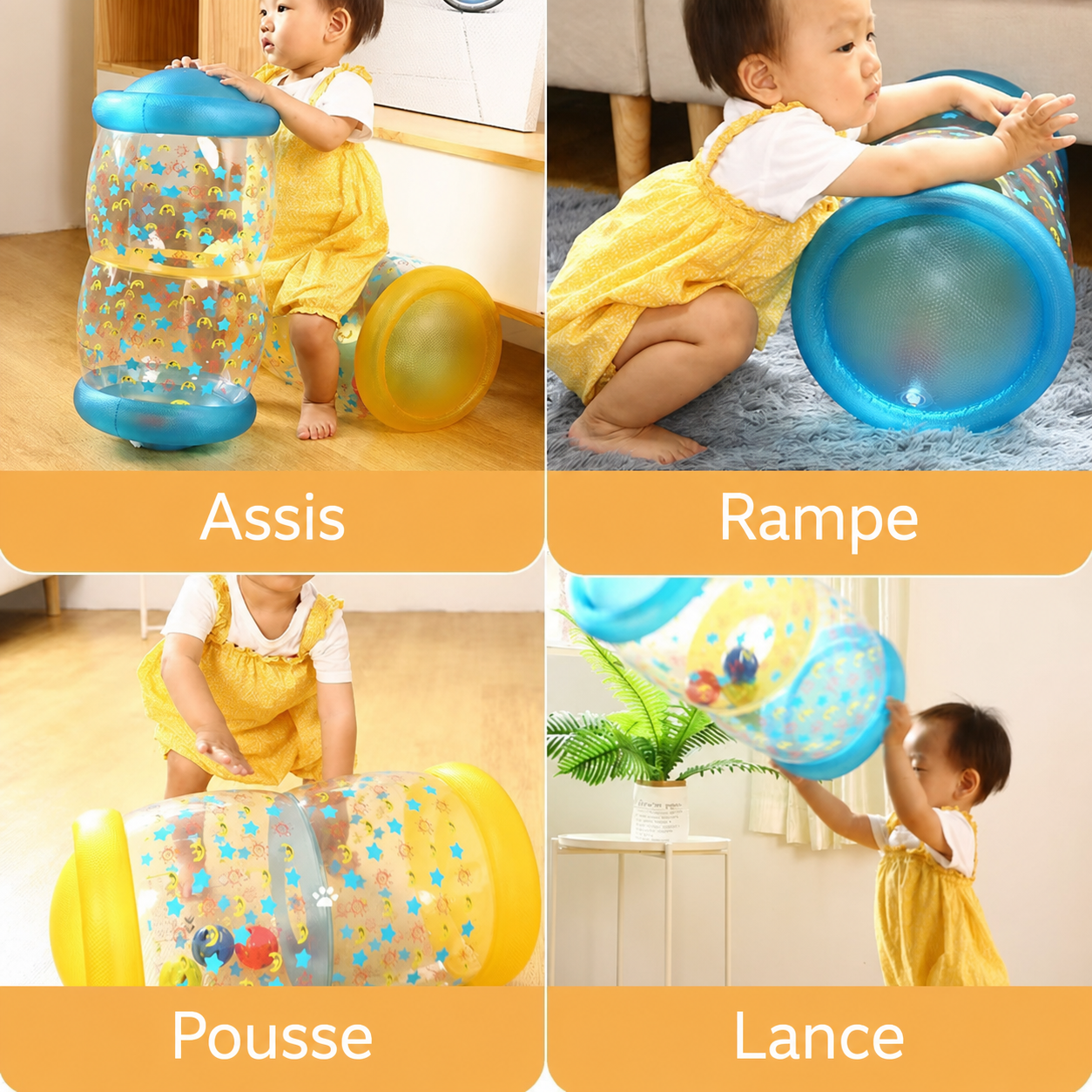 Rouleau gonflable Montessori