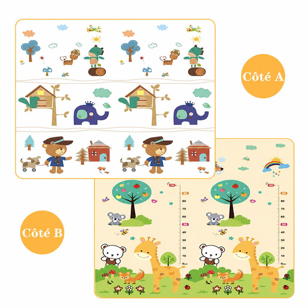 Tapis d'éveil/Tapis de jeu pliable pour enfant