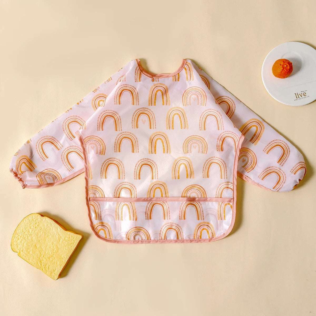 Bavoir Imperméable & Résistant aux Taches – Protection Totale pour bébé - de 1 à 3 ans