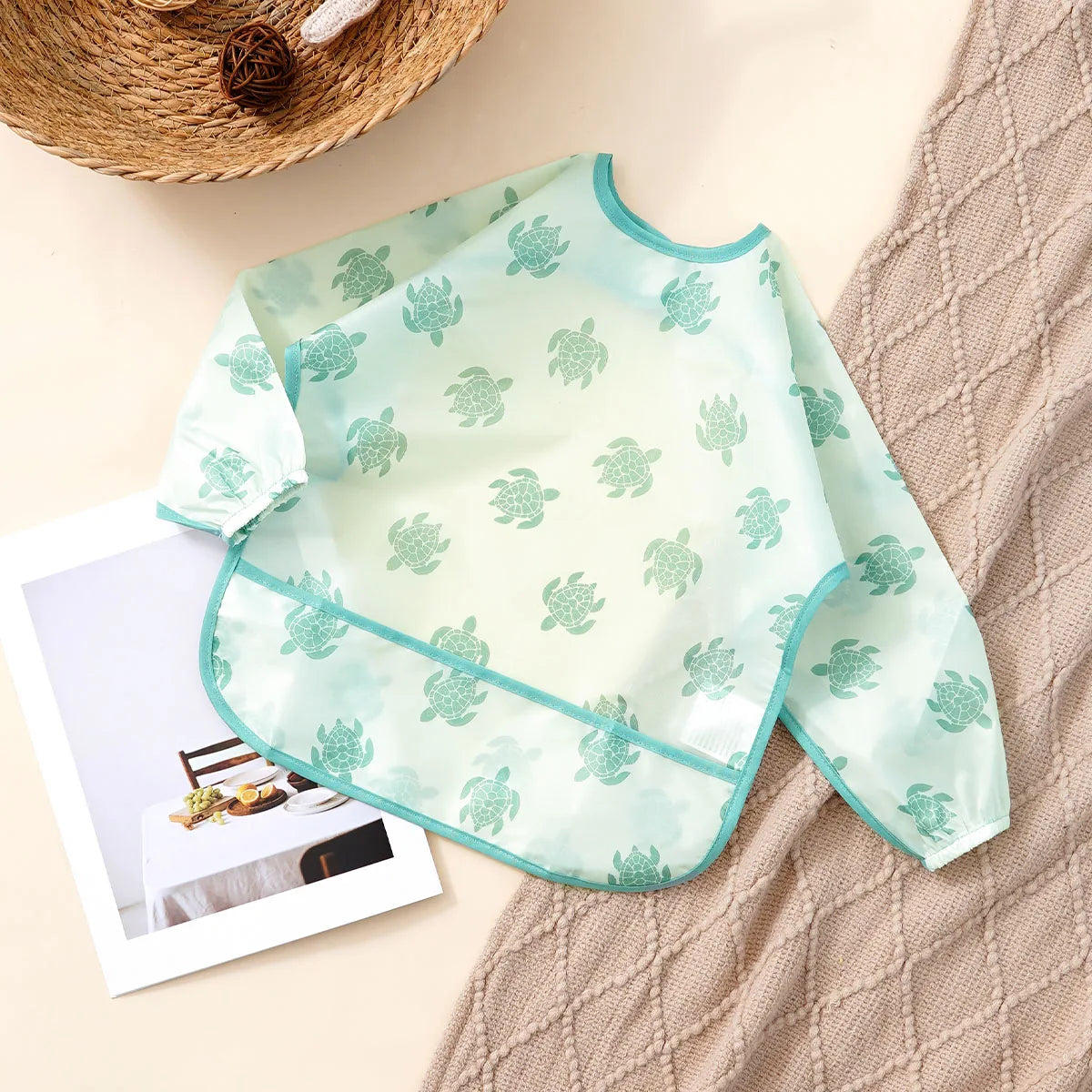 Bavoir Imperméable & Résistant aux Taches – Protection Totale pour bébé - de 1 à 3 ans