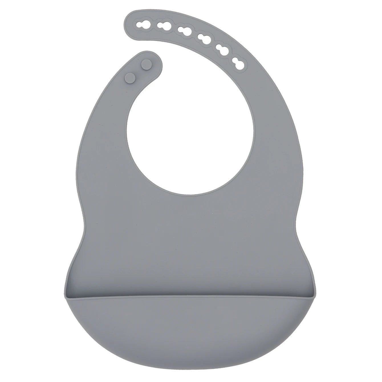 Bavoir en Silicone Ajustable & Imperméable – de 1 à 3 ans