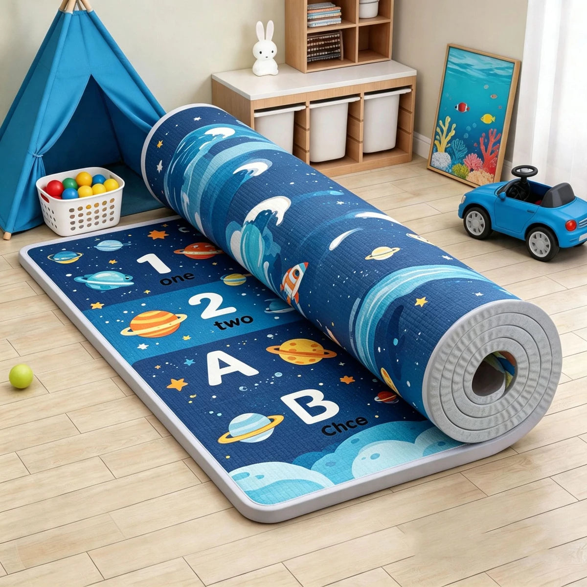 Tapis d'éveil/Tapis de jeu pliable pour enfant