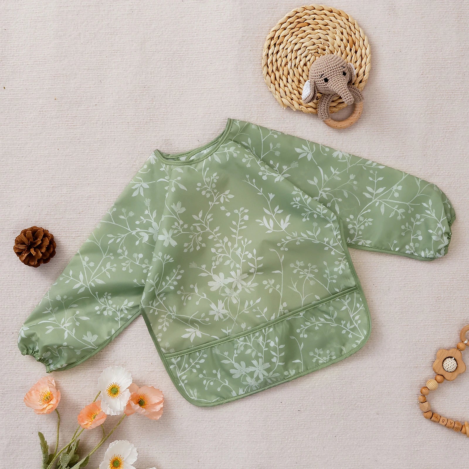 Bavoir Imperméable & Résistant aux Taches – Protection Totale pour bébé - de 1 à 3 ans