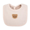 Ours mignon en coton mousseline – Bavoirs pour bébé