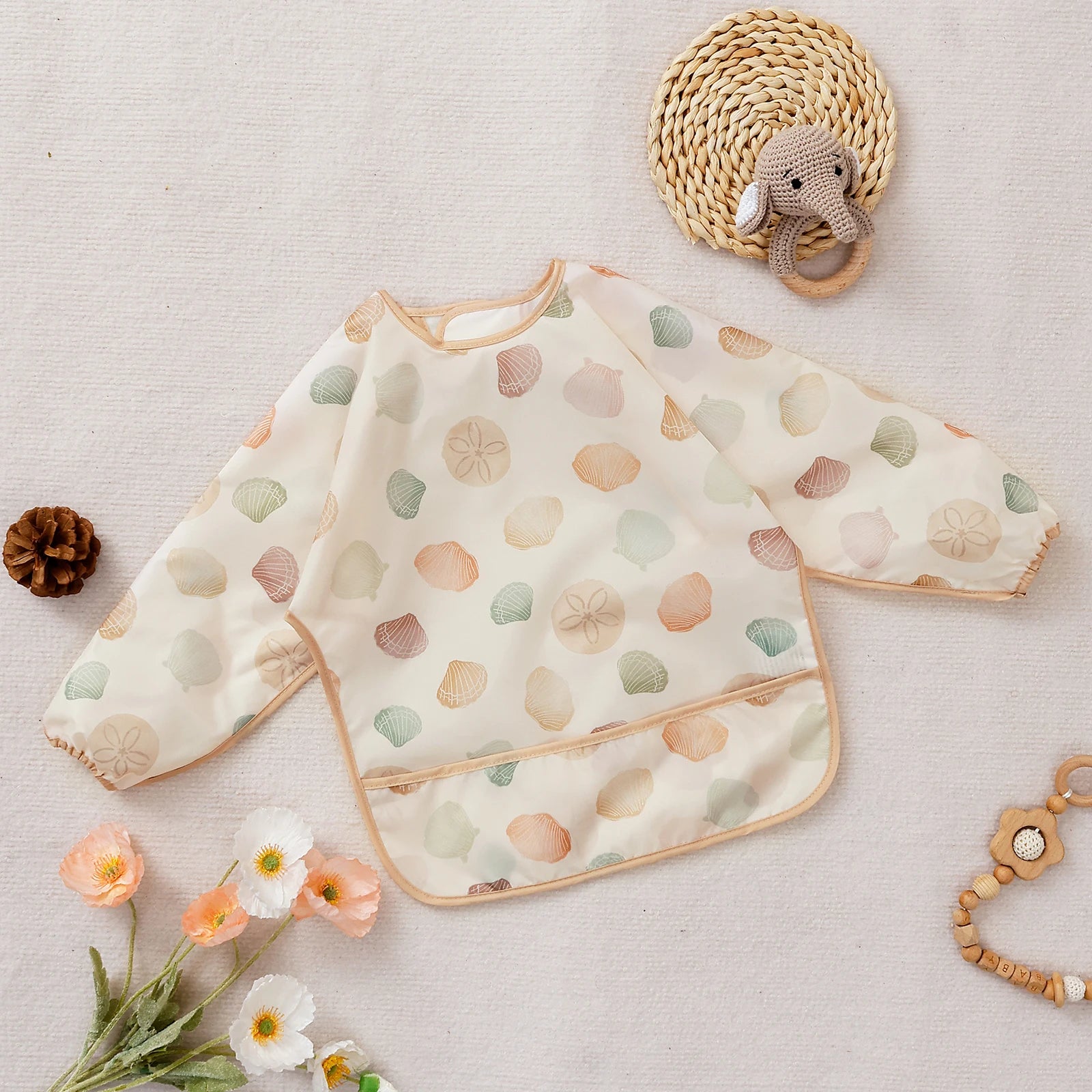 Bavoir Imperméable & Résistant aux Taches – Protection Totale pour bébé - de 1 à 3 ans