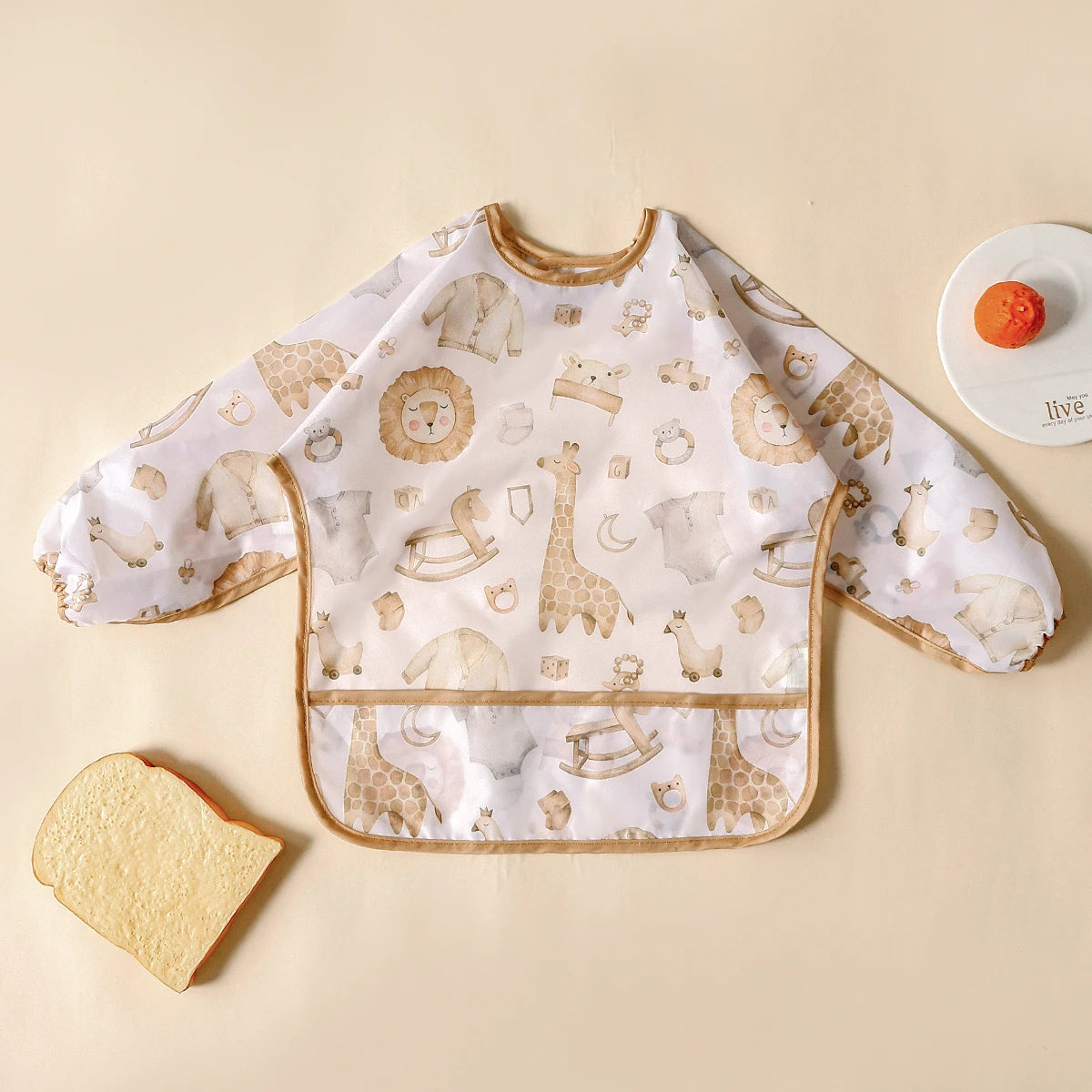 Bavoir Imperméable & Résistant aux Taches – Protection Totale pour bébé - de 1 à 3 ans