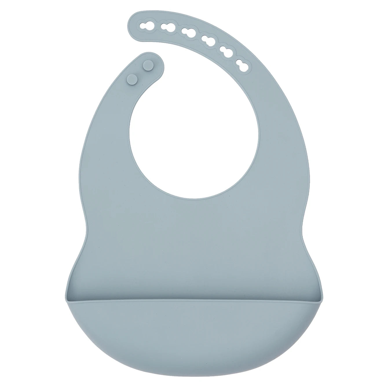 Bavoir en Silicone Ajustable & Imperméable – de 1 à 3 ans