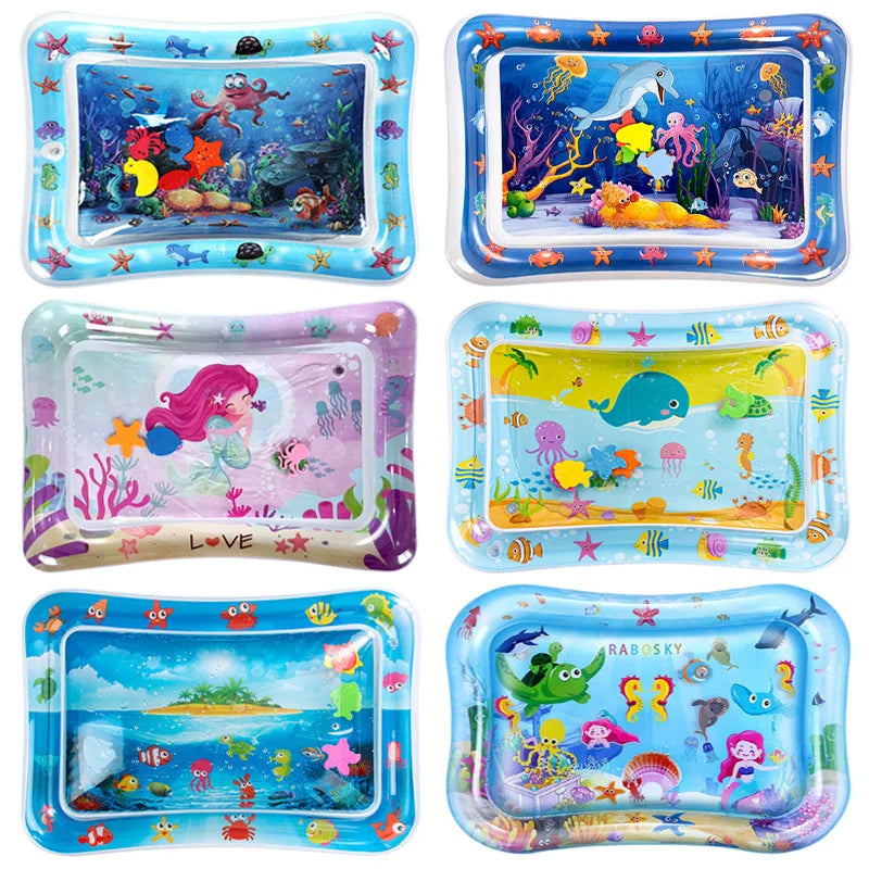 Tapis d'Éveil Aquatique pour Bébé – Plaisir et Développement en Un Seul Jouet !