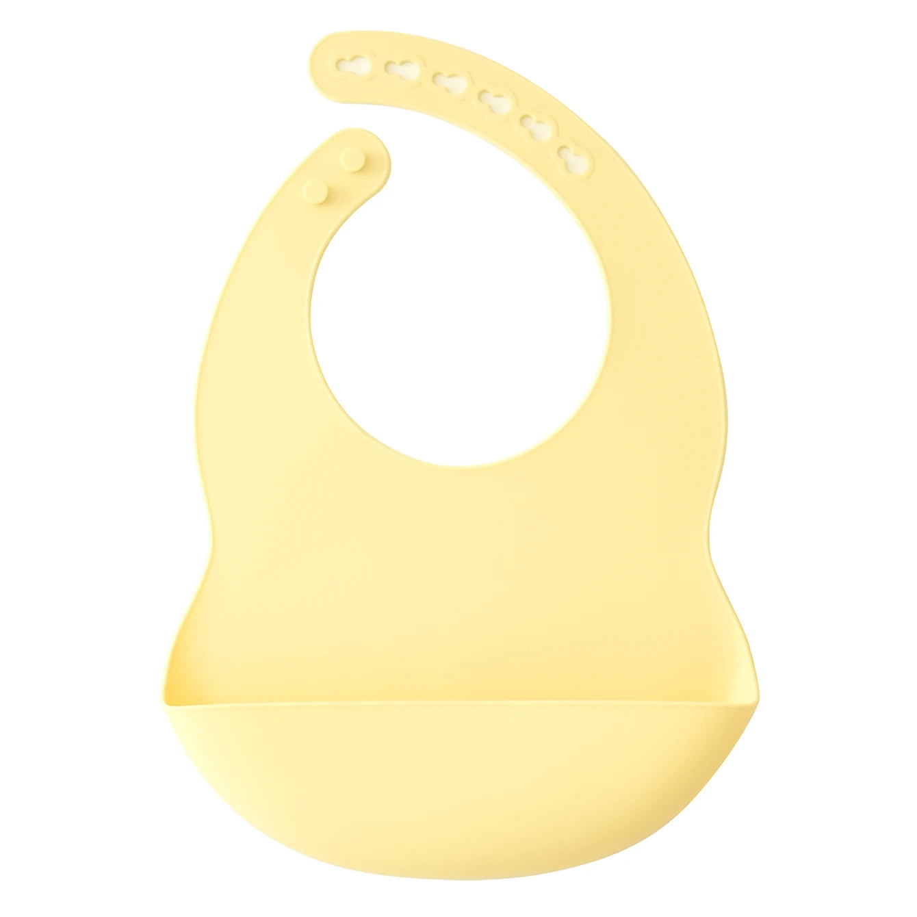 Bavoir en Silicone Ajustable & Imperméable – de 1 à 3 ans