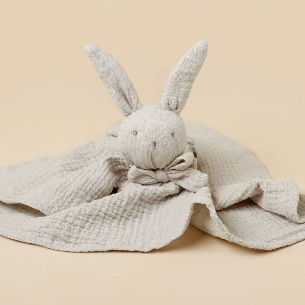 Doudou Lapin en Coton Doux – Câlin et Sécurisant pour Bébé