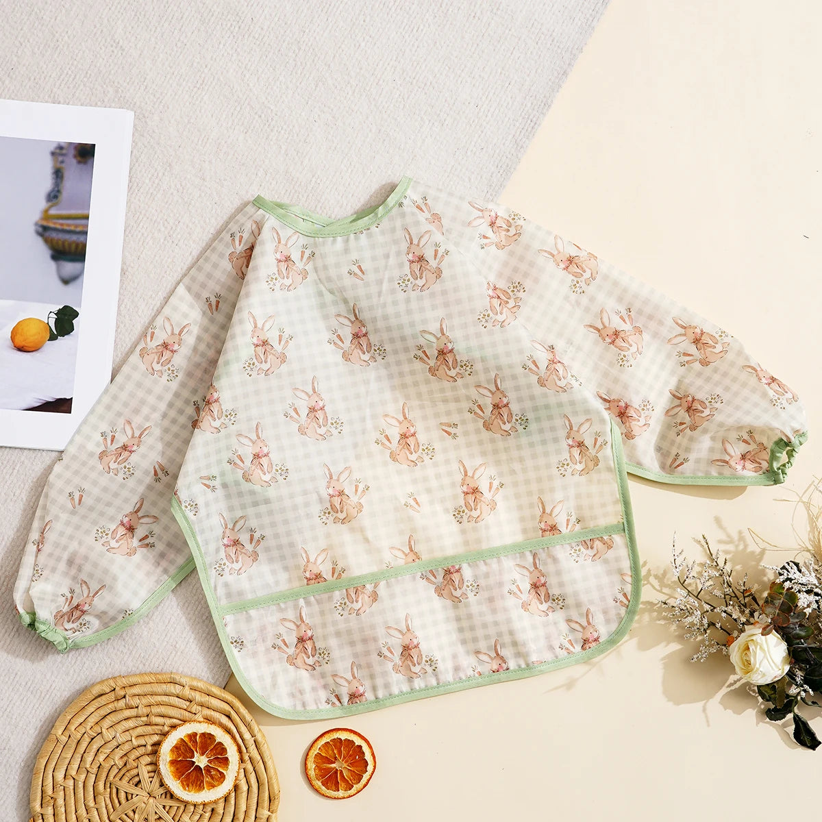 Bavoir Imperméable & Résistant aux Taches – Protection Totale pour bébé - de 1 à 3 ans