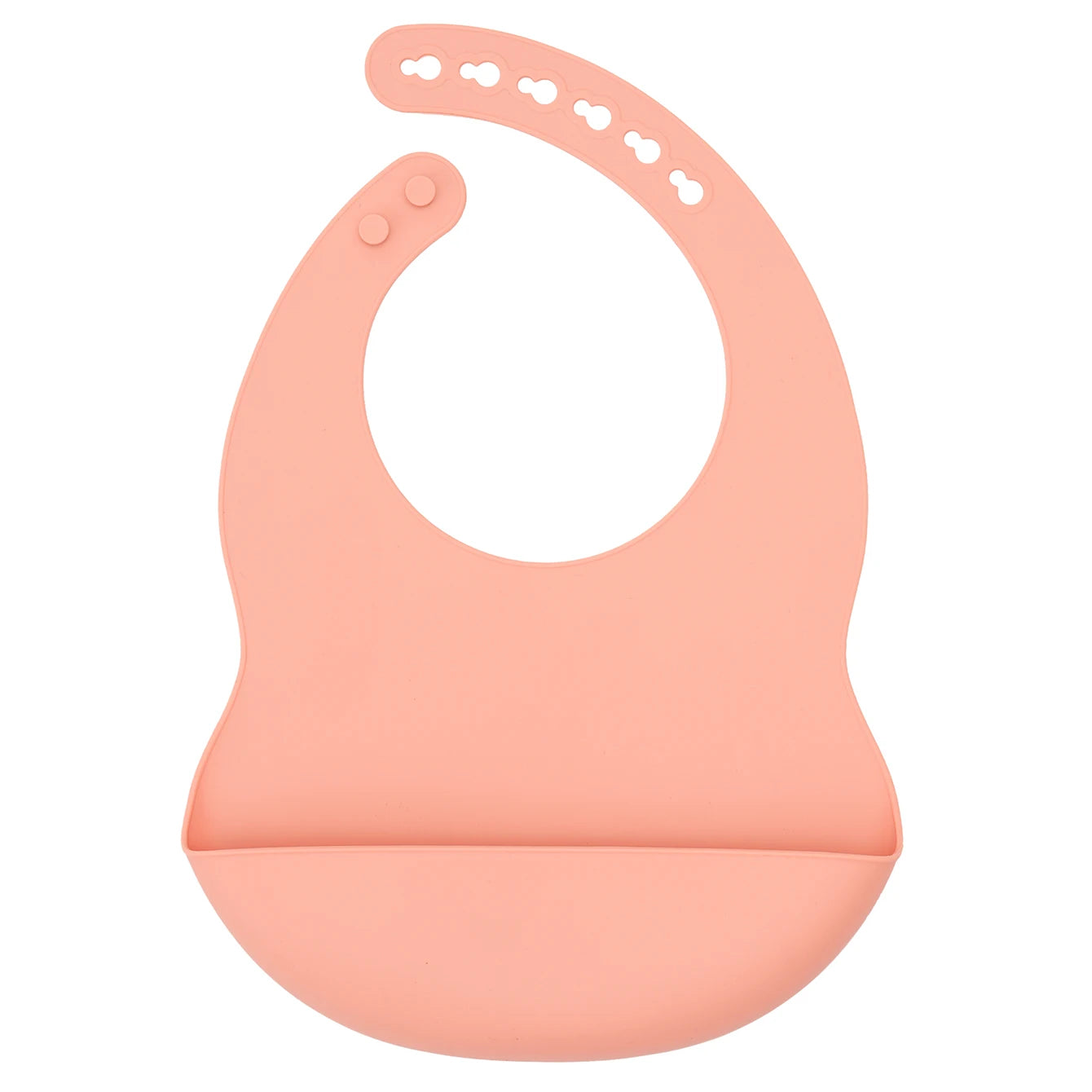 Bavoir en Silicone Ajustable & Imperméable – de 1 à 3 ans