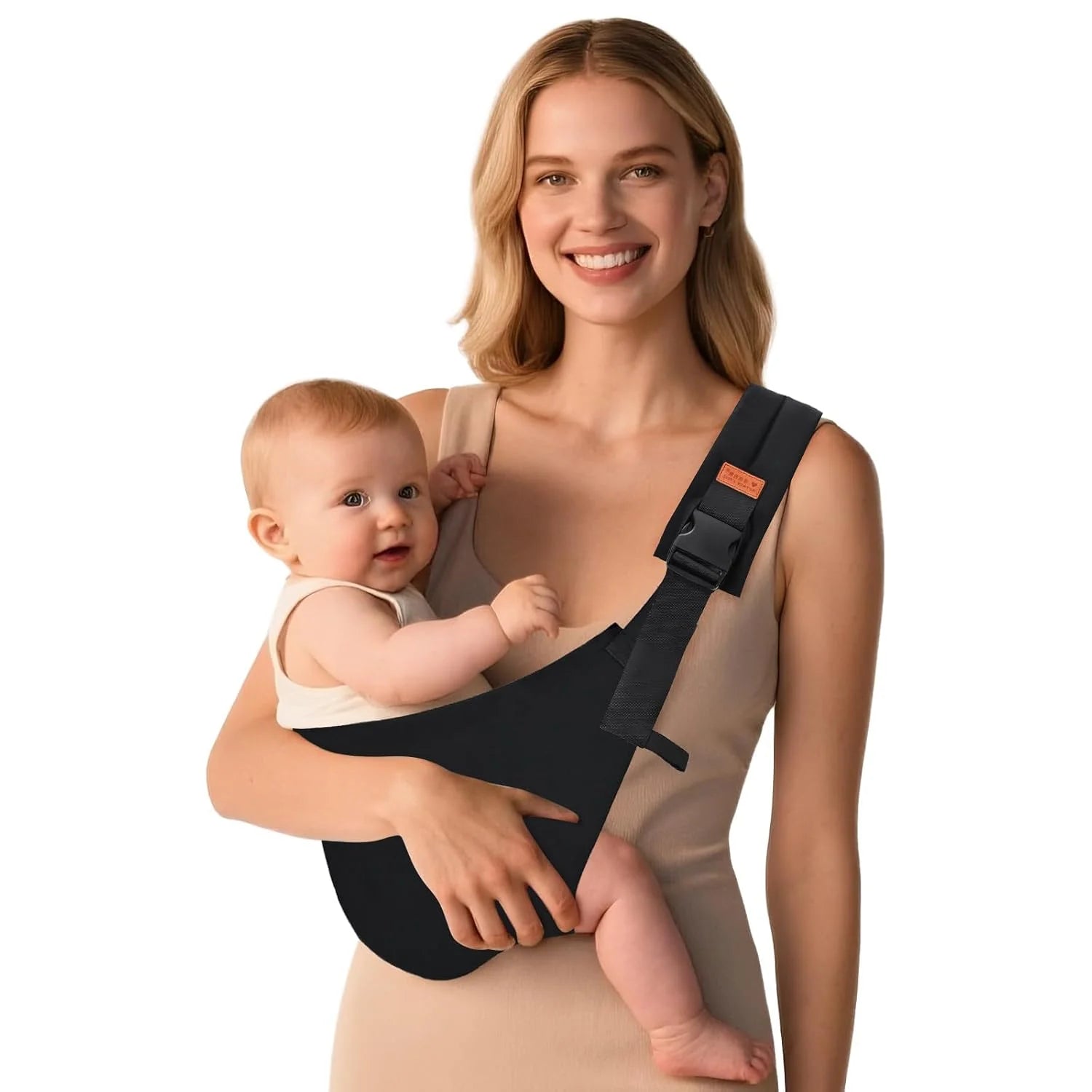 Écharpe de Portage Anti-Dérapante Multifonction – Confort et Liberté pour Vous et Votre Bébé