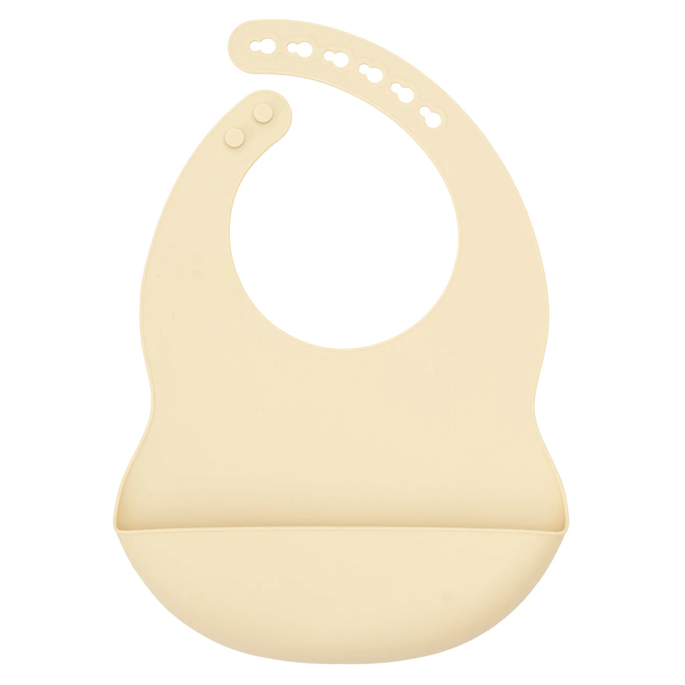 Bavoir en Silicone Ajustable & Imperméable – de 1 à 3 ans