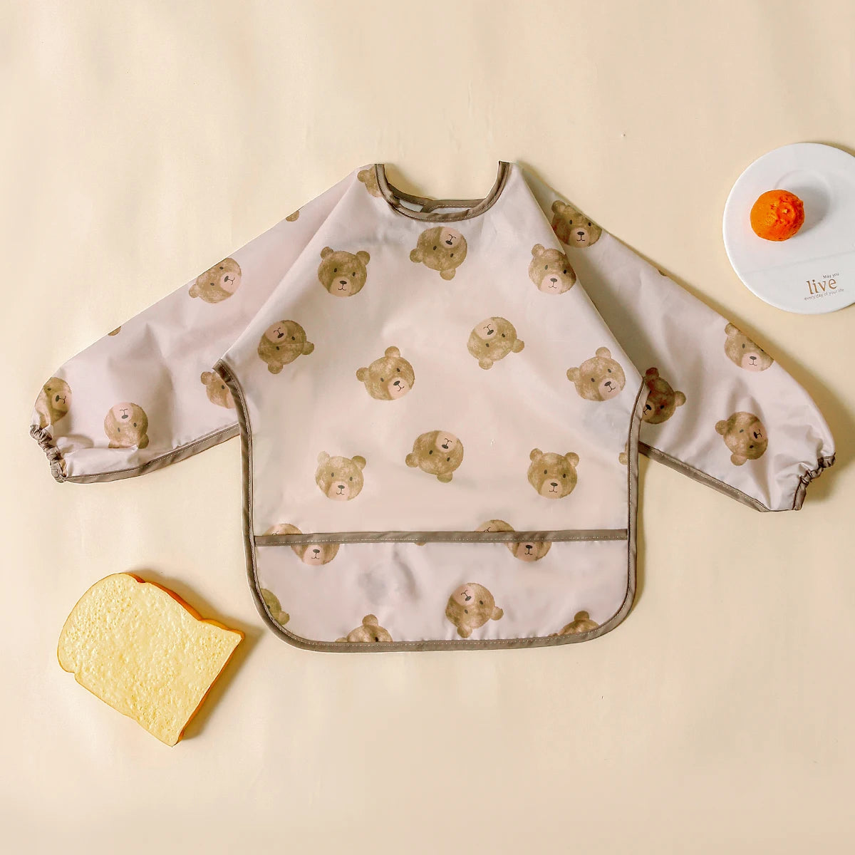Bavoir Imperméable & Résistant aux Taches – Protection Totale pour bébé - de 1 à 3 ans