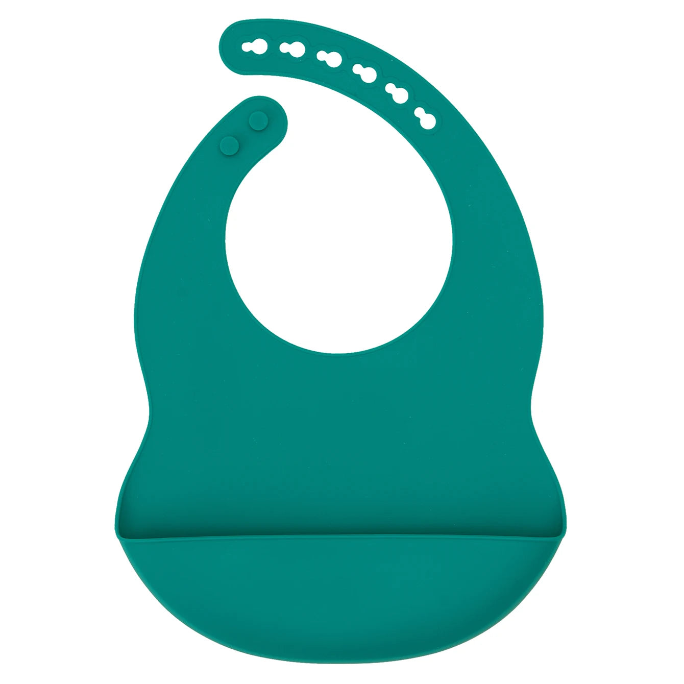 Bavoir en Silicone Ajustable & Imperméable – de 1 à 3 ans