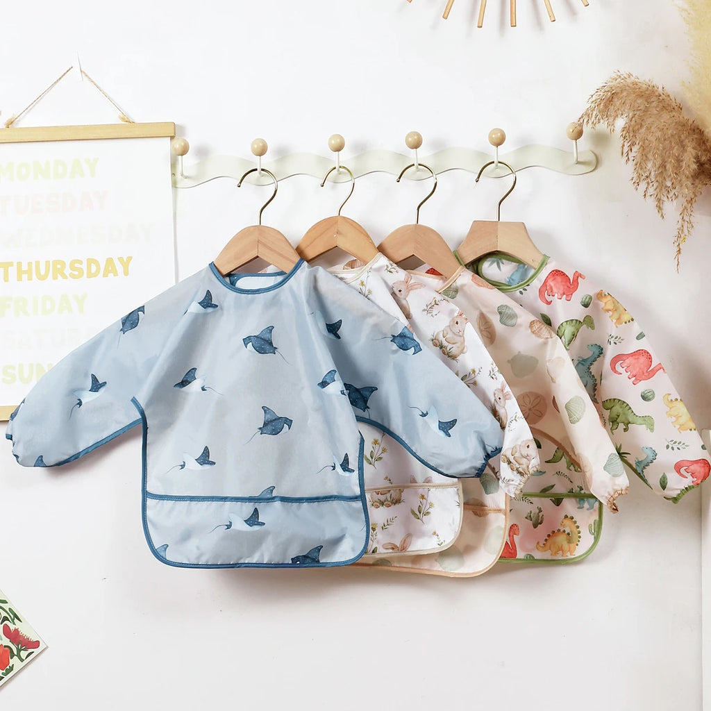 Bavoir Imperméable & Résistant aux Taches – Protection Totale pour Bébé