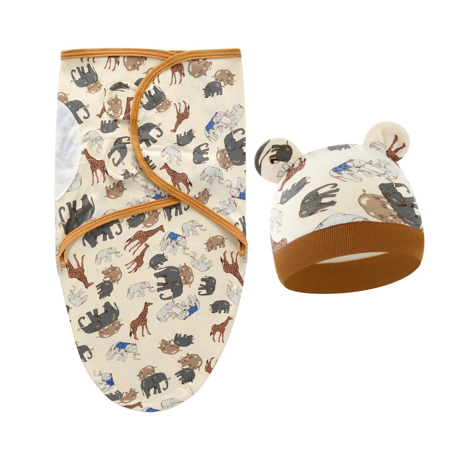 Couverture d'emmaillotage pour bébé, douce et chaude, en coton, pour nouveau-né, type gigoteuse ou couette de lit.