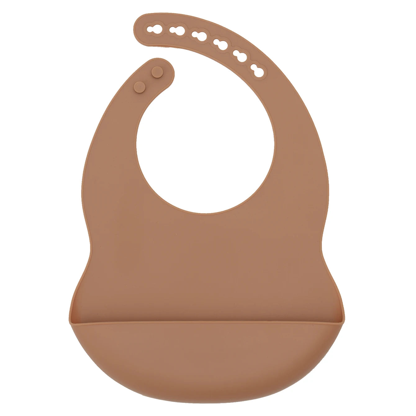 Bavoir en Silicone Ajustable & Imperméable – de 1 à 3 ans