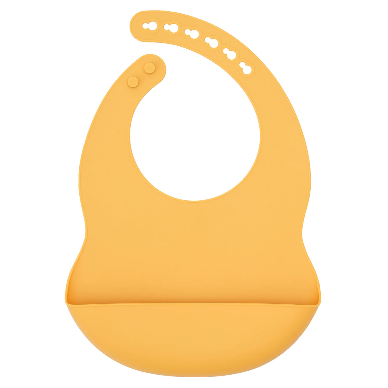 Bavoir en Silicone Ajustable & Imperméable – de 1 à 3 ans