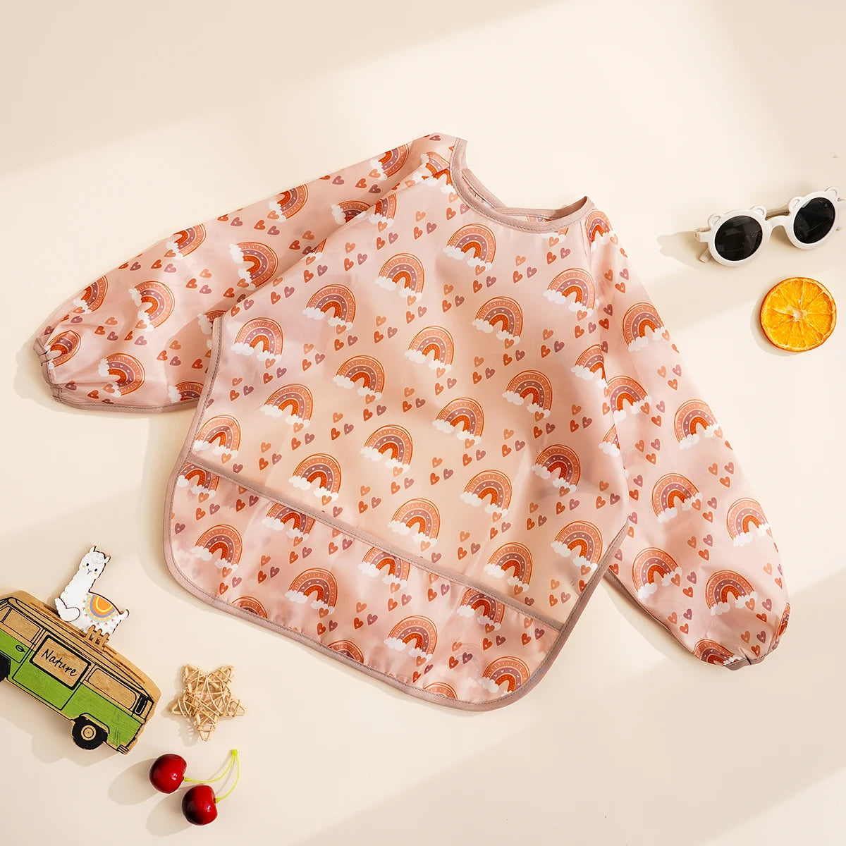 Bavoir Imperméable & Résistant aux Taches – Protection Totale pour bébé - de 1 à 3 ans