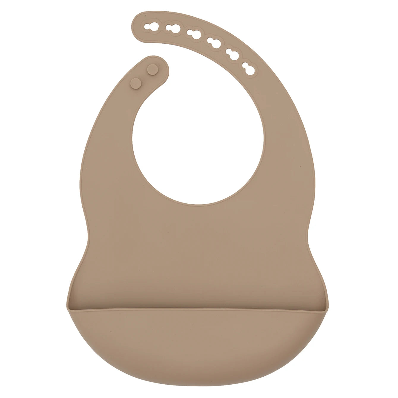 Bavoir en Silicone Ajustable & Imperméable – de 1 à 3 ans
